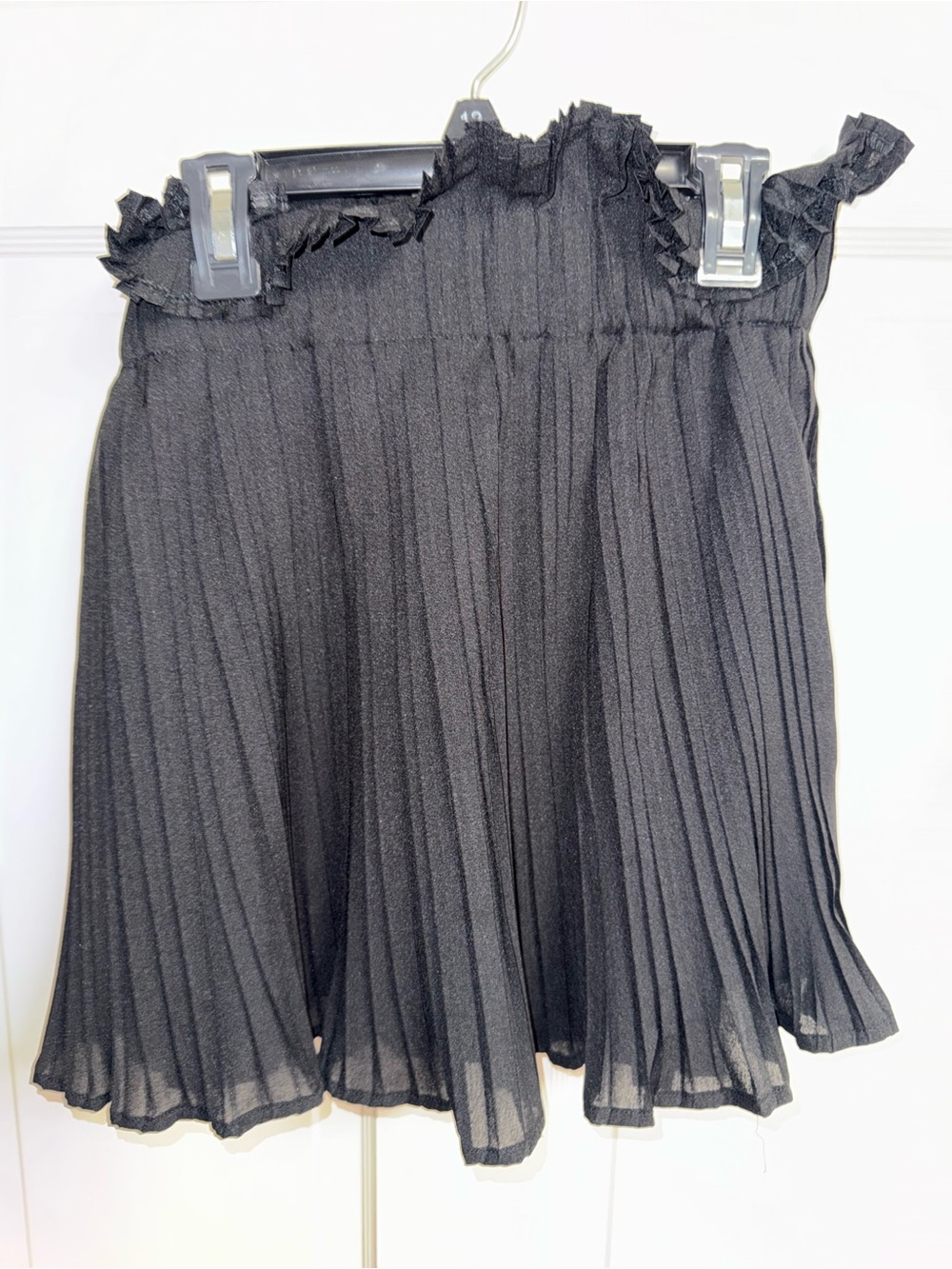 Do+Be Black Pleated Women’s Skirt
